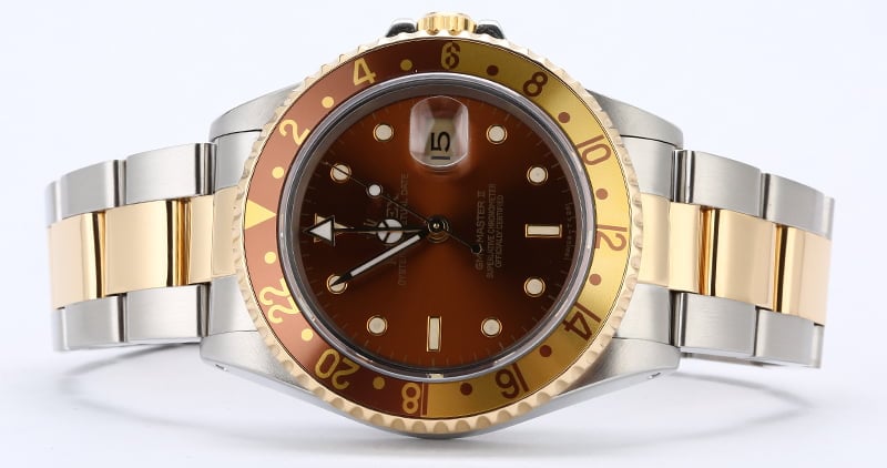 Rolex GMT-Master II Ref 16713 Root Beer Bezel