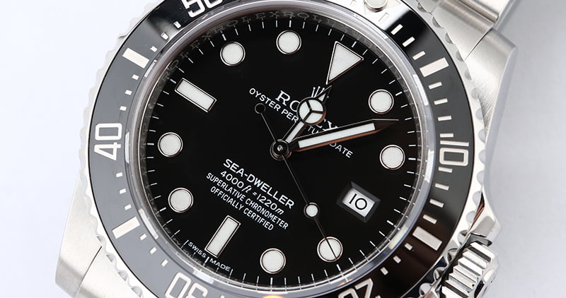 Rolex Sea-Dweller 116600 Black Luminescent Dial