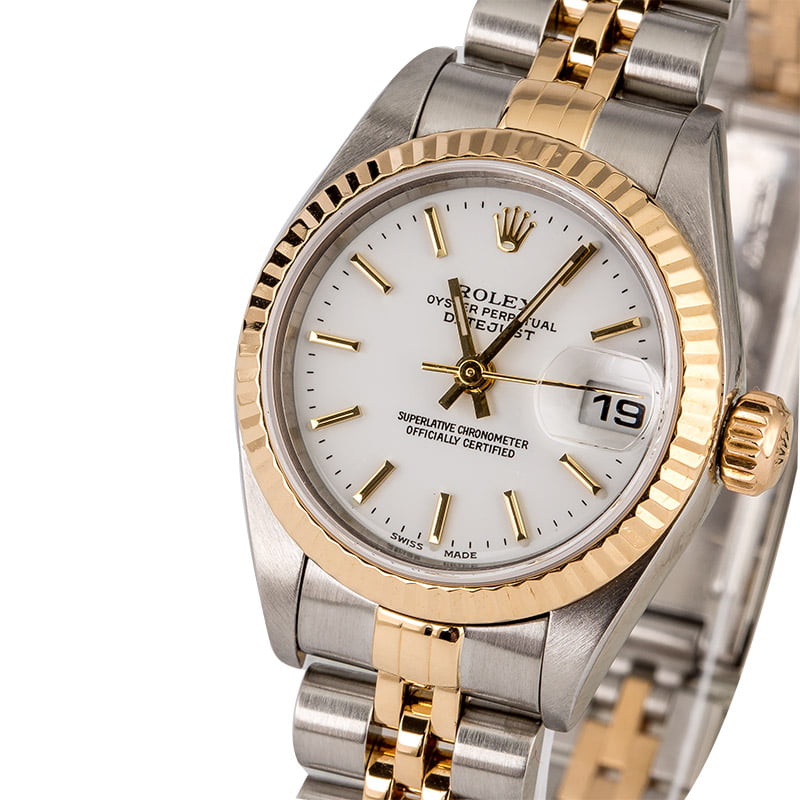 Rolex Ladies Datejust 79173 White Index Dial