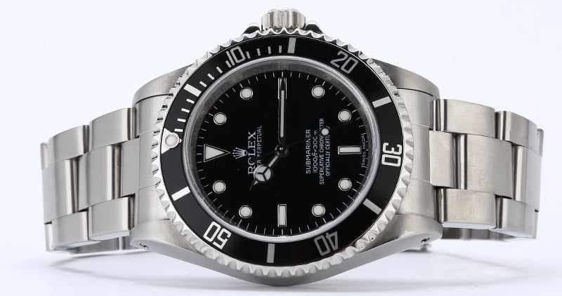 Rolex Submariner 14060 Serial Engraved