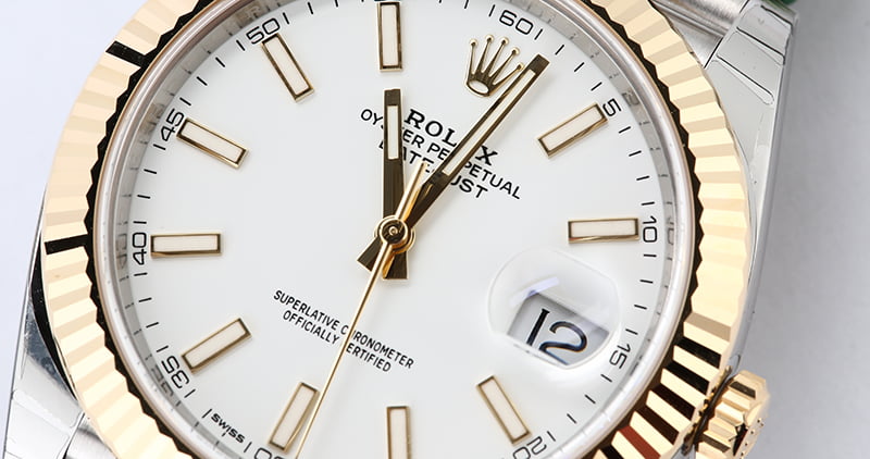 Unworn Rolex Datejust 126333 White Dial