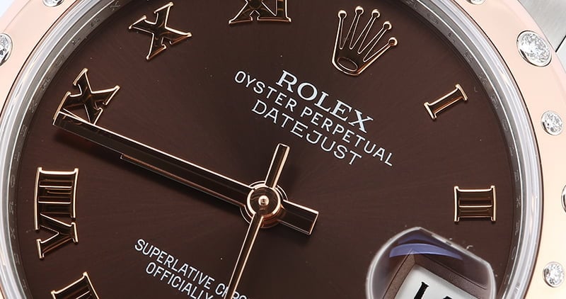 Rolex Datejust 178341 Chocolate Dial Two Tone Oyster