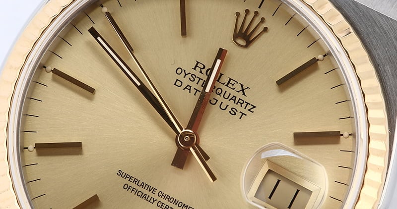 Rolex Oysterquartz Datejust 17013 Integral