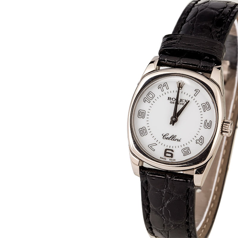 Rolex Cellini Danaos 6229 White Gold Case