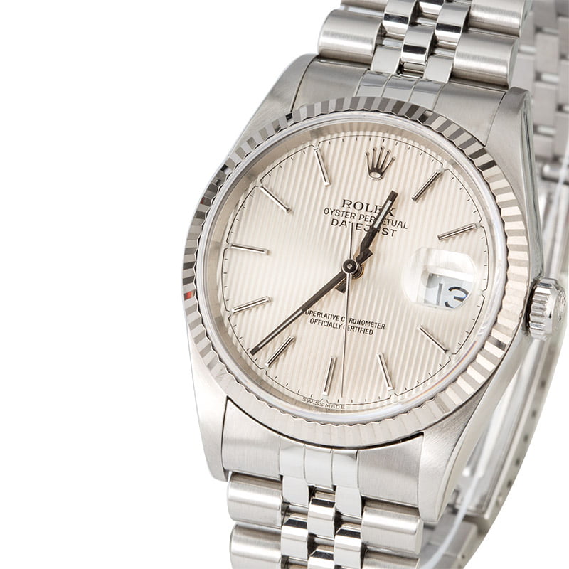 Rolex Datejust 16234 Tapestry Index Dial