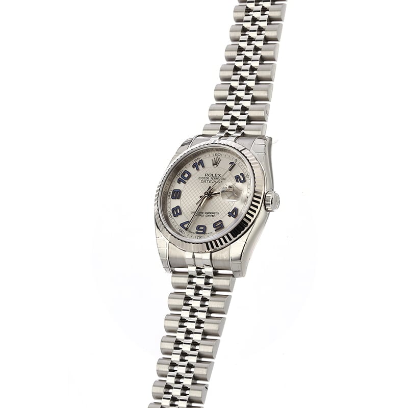 Unworn Rolex Datejust 116234 Silver Dial