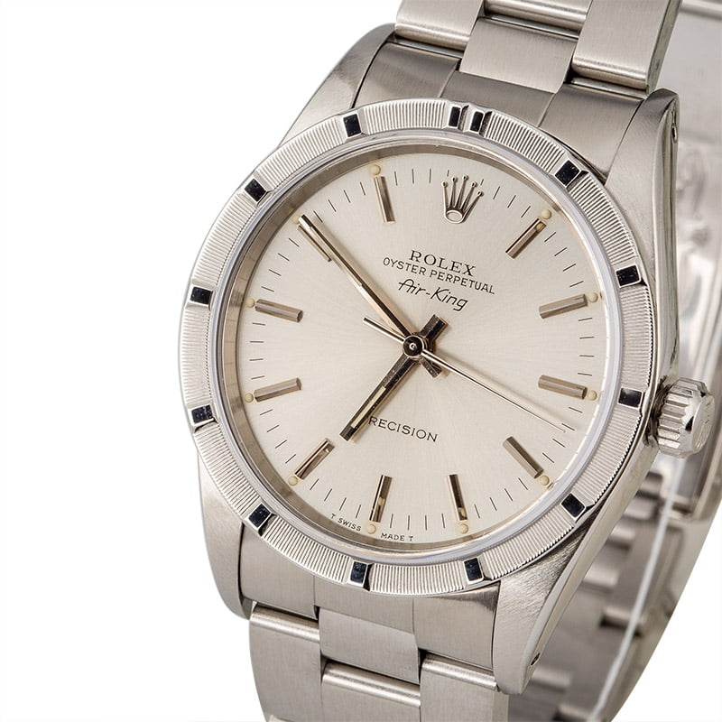 Used Rolex Air-King 14010 Stainless Steel Oyster