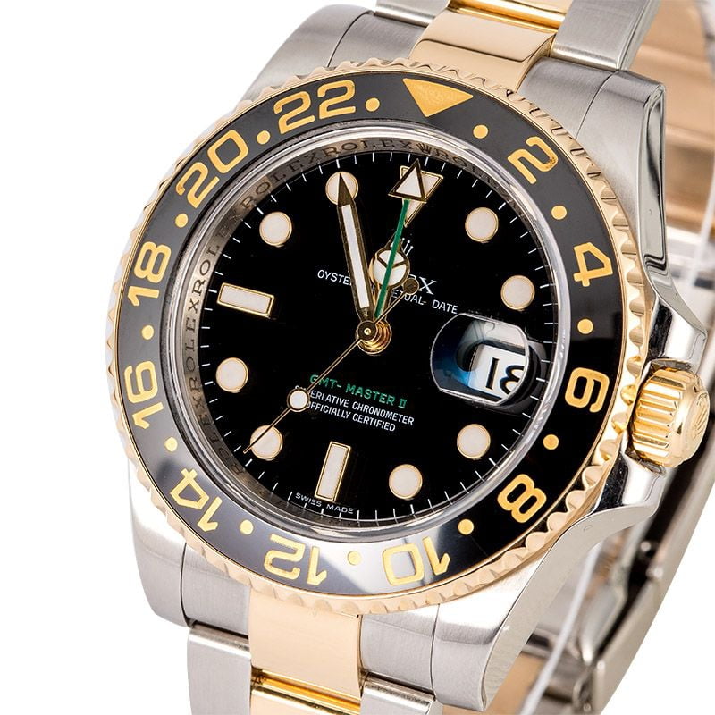 PreOwned Rolex GMT-Master II Ref 116713 Ceramic Bezel