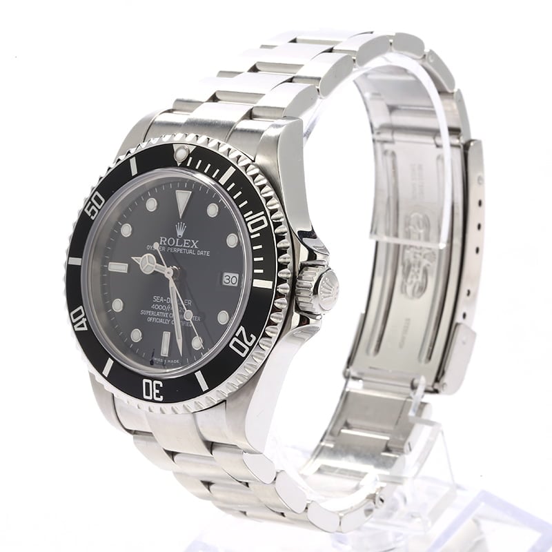 Used Rolex Sea-Dweller 16600 Black Dial