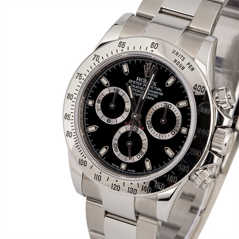 Rolex Daytona 116520 Random Serial Black Dial