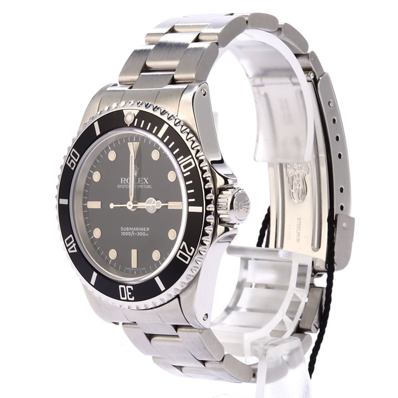 Pre Owned Rolex Submariner 14060 Steel Bezel