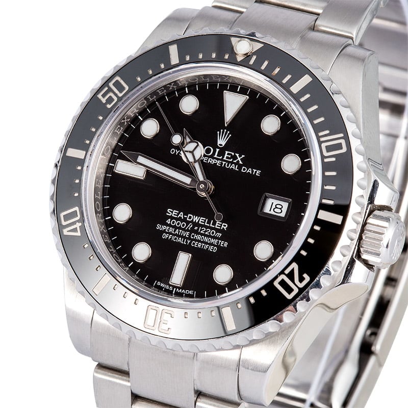 Rolex Sea-Dweller 116600 Ceramic Black Bezel