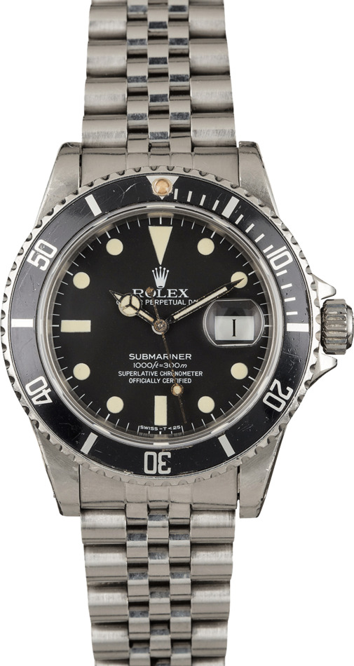 Vintage 1982 Rolex Submariner 16800