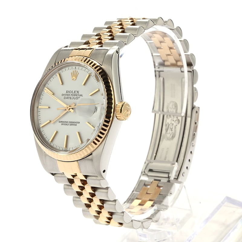 Used Rolex Datejust 16013 Fluted Bezel