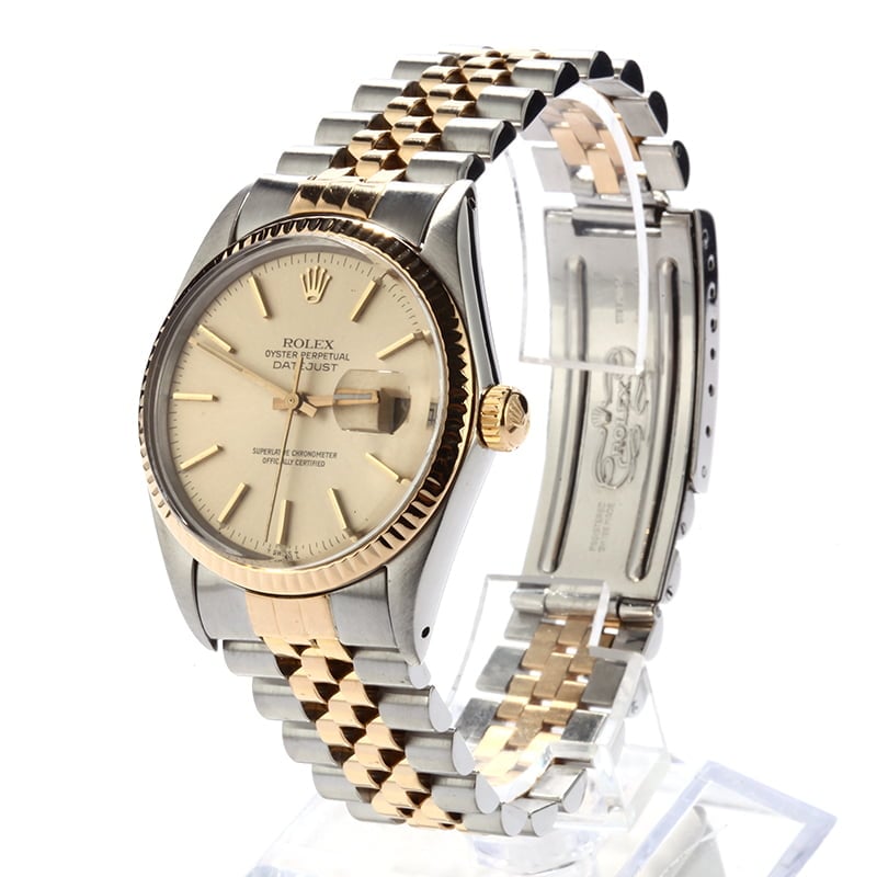 Pre Owned Two-Tone Jubilee Rolex Datejust 16013