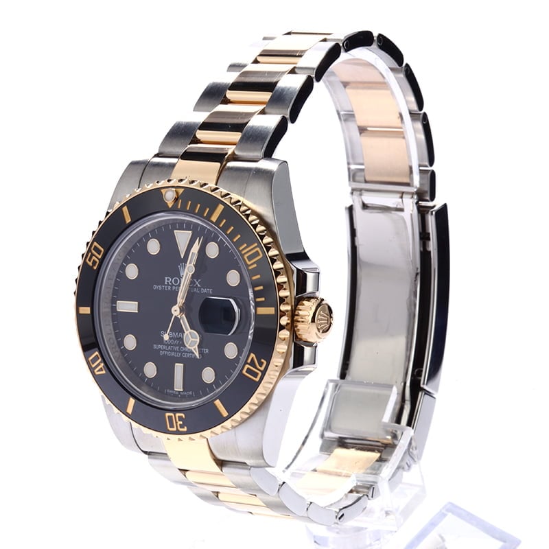 PreOwned Rolex 116613 Submariner Black Dial