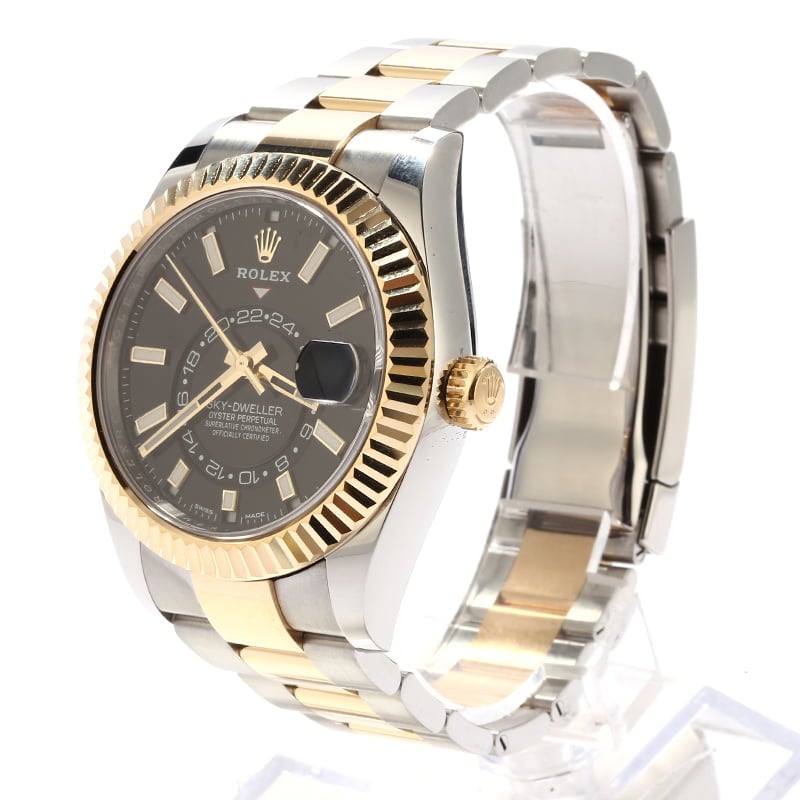 PreOwned Rolex Sky-Dweller 326933 Black Dial