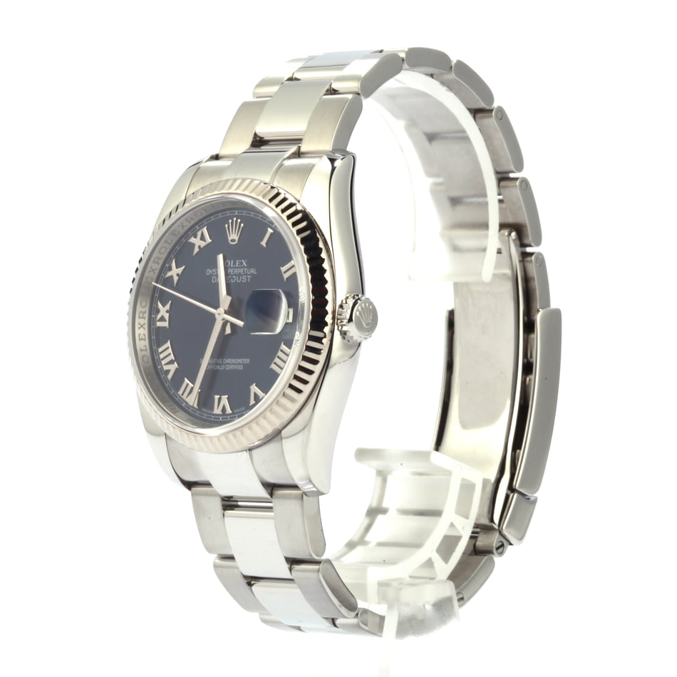 PreOwned Rolex Datejust 116234 Blue Dial Oyster