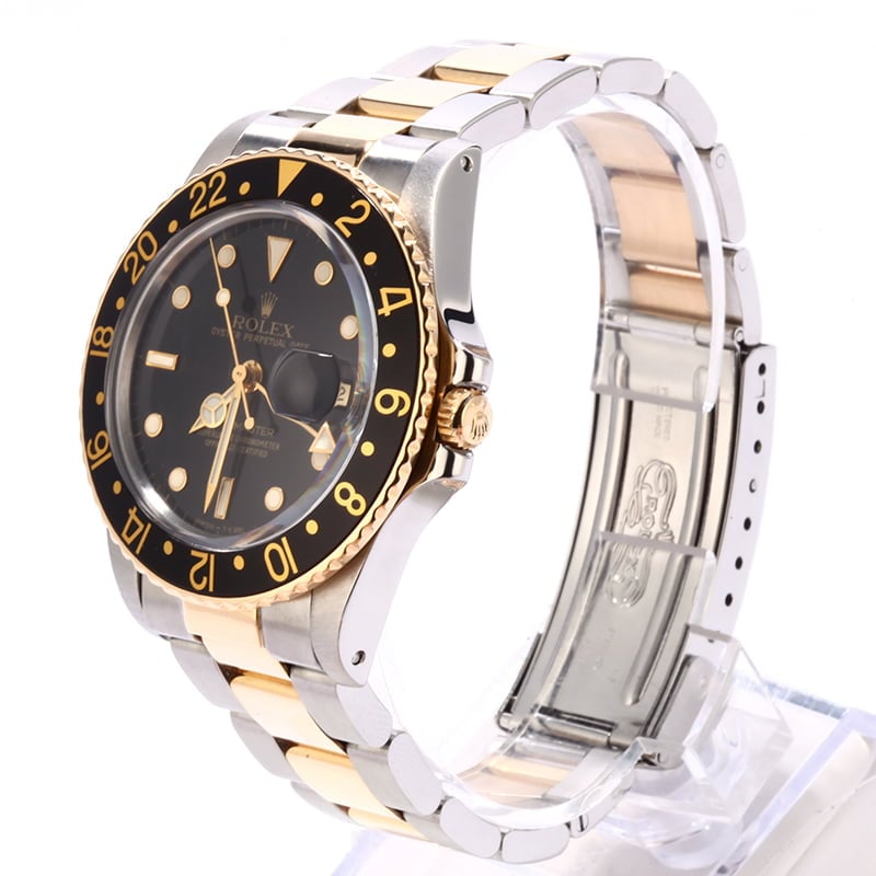 Used Rolex GMT Master 16753 Two Tone