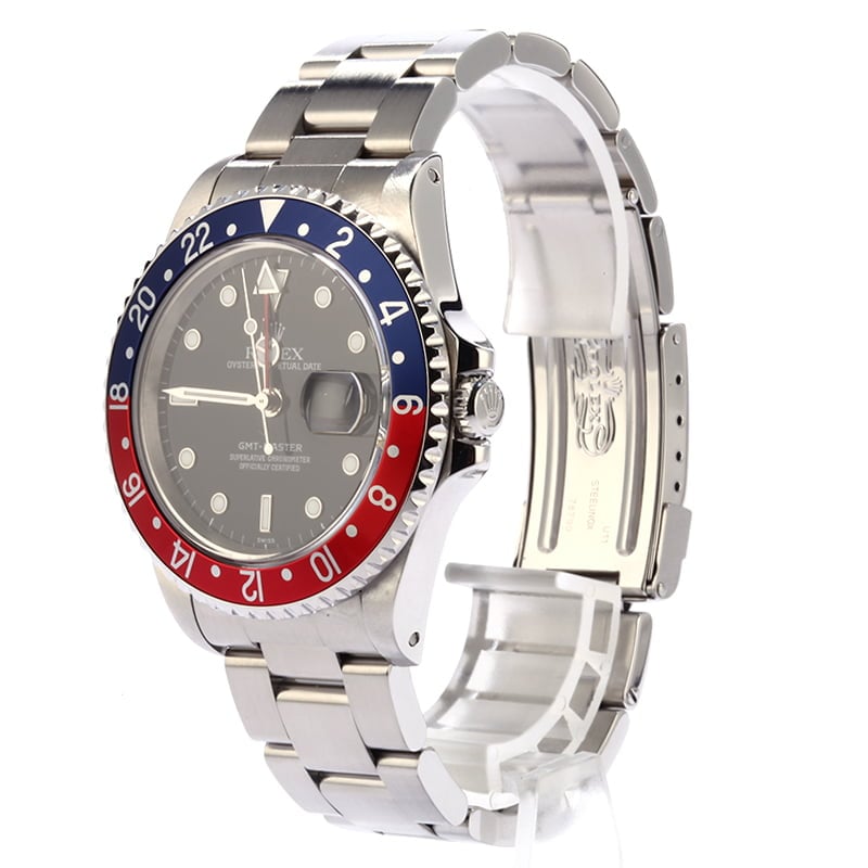 Pre-Owned Rolex GMT-Master 16700 'Pepsi' Insert