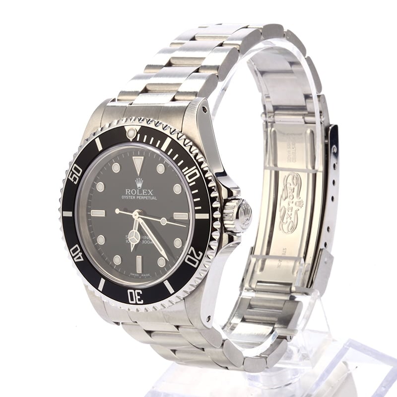 Pre Owned Rolex Submariner 14060 Black Bezel