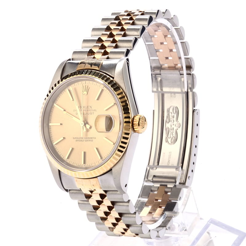 Pre Owned Fluted Bezel Rolex Datejust 16233