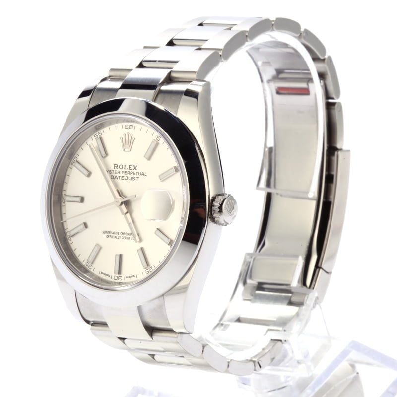 Rolex Datejust 126300 Steel Oyster Band