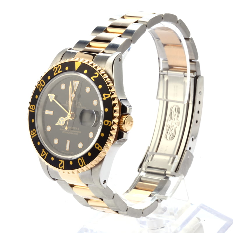 Pre Owned Rolex GMT-Master II Ref 16713 Two Tone Oyster Band