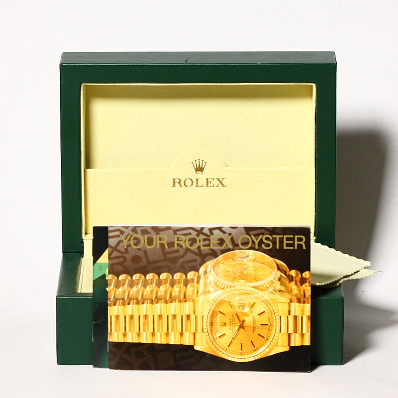 Used Rolex Two-Tone Datejust 16013 Champagne Index