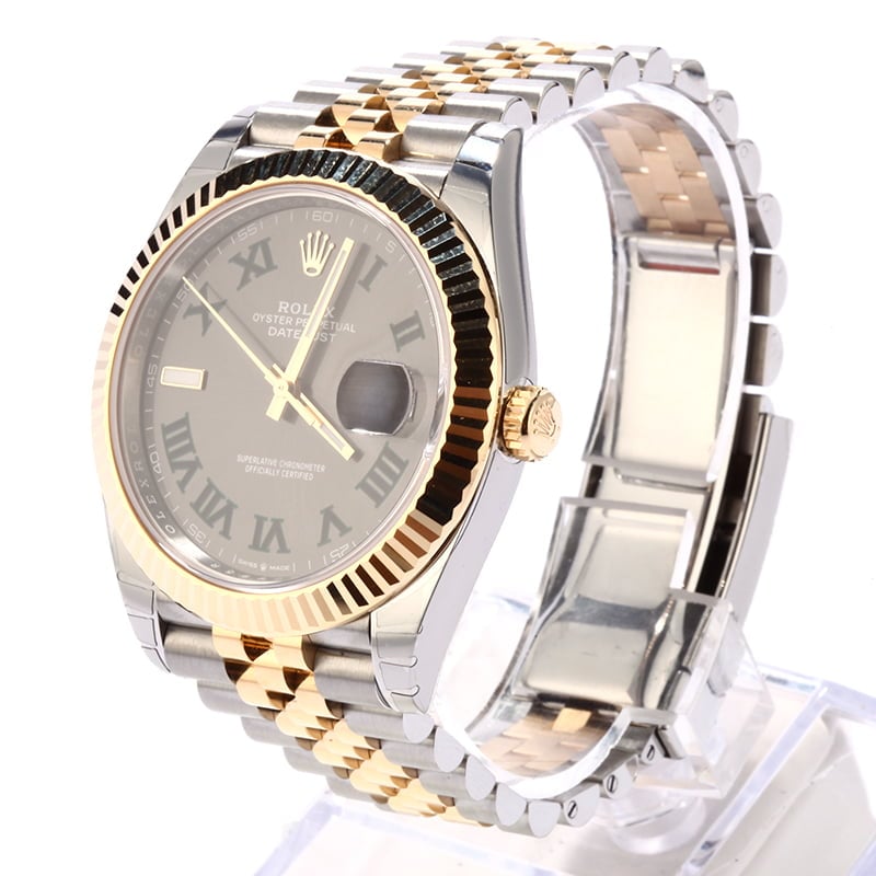 Unworn Rolex Datejust 41 Ref 126333 Two Tone Jubilee