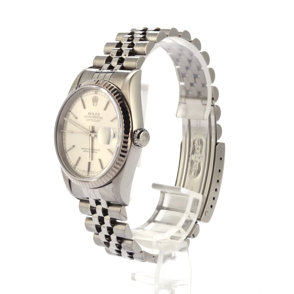 Pre Owned Rolex Datejust 16234 Silver Dial