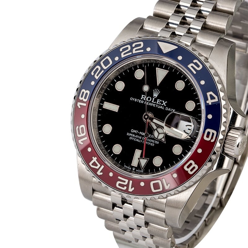 Pre-Owned Rolex GMT-Master II Ref 126710 New Ceramic 'Pepsi' Model