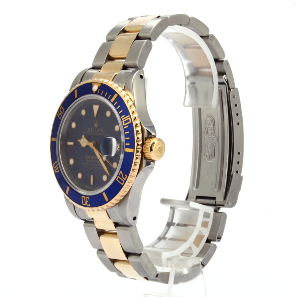 Pre-Owned Rolex Submariner 16803 Two Tone Model T