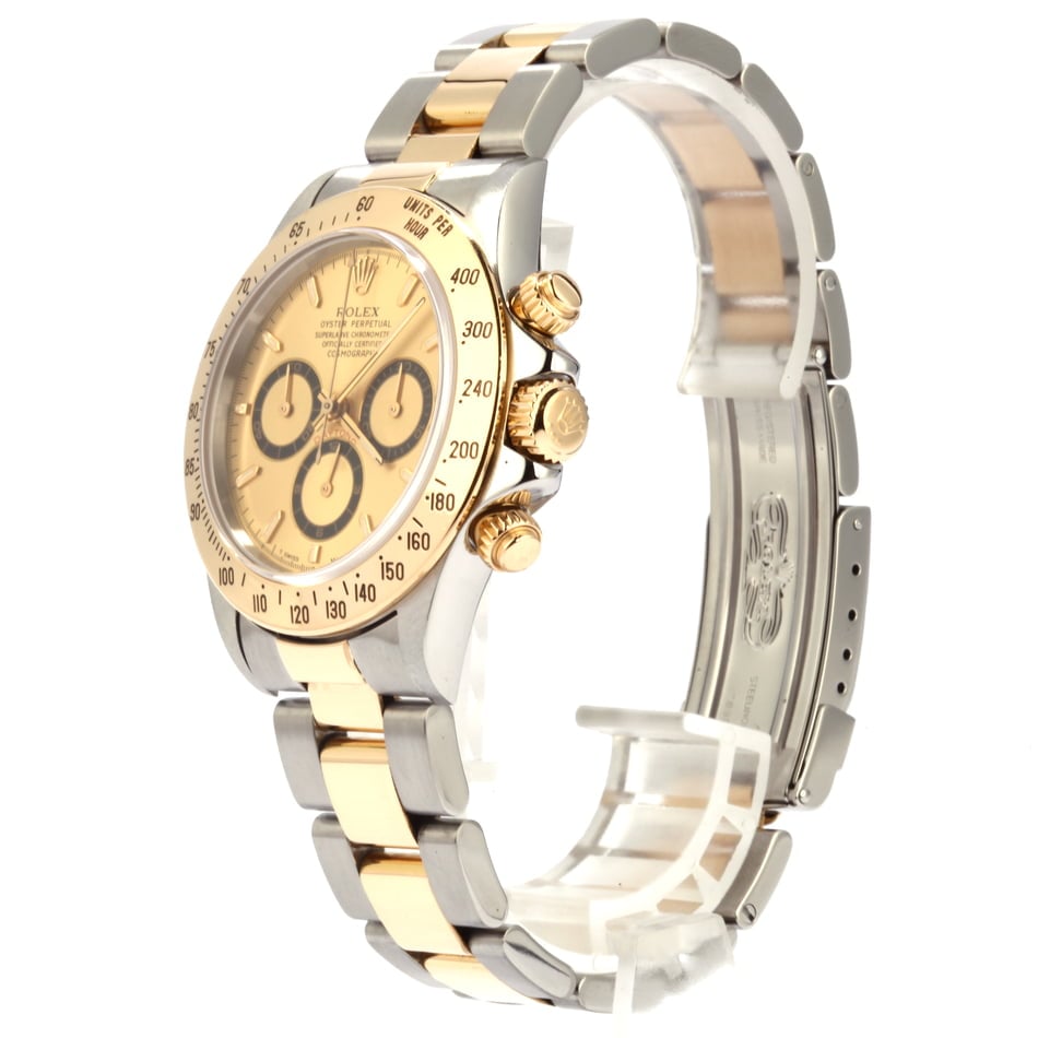 Pre Owned Rolex Daytona 16523 Stainless Steel & Gold