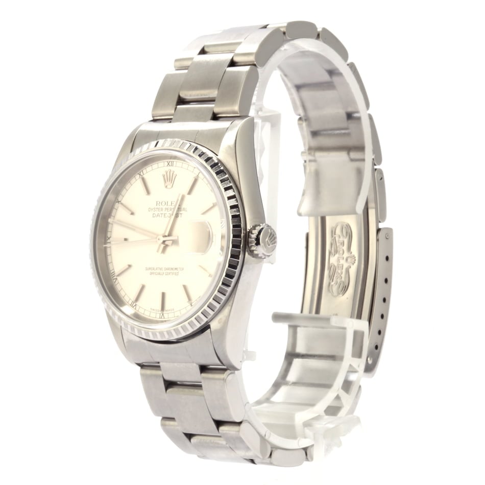 Pre Owned Rolex Men's Datejust 16220 Stainless