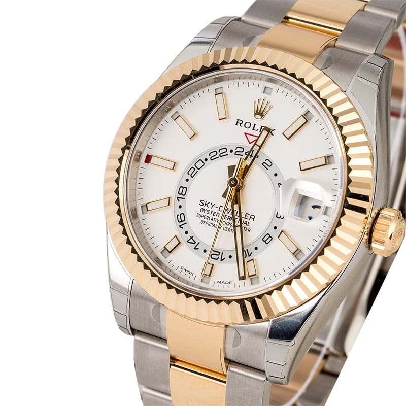 Unworn Rolex Sky-Dweller 326933 White Dial