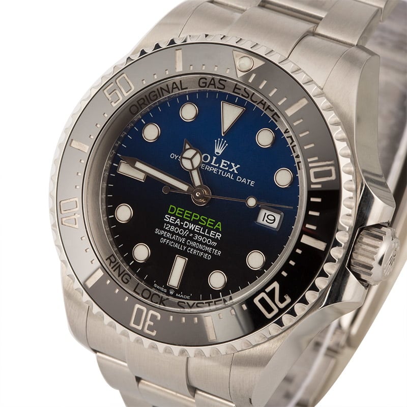 PreOwned Rolex DeepSea 126660 D-Blue Ceramic Model T