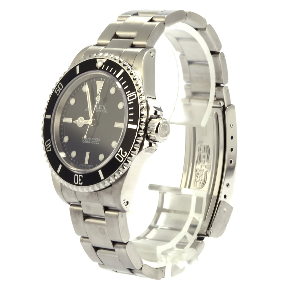 Pre Owned Rolex Submariner 14060 Black Dial & Bezel