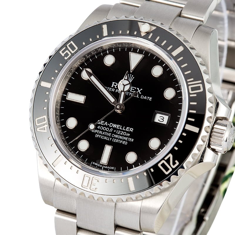 Pre-Owned Rolex Sea-Dweller 116600 Steel Oyster Band