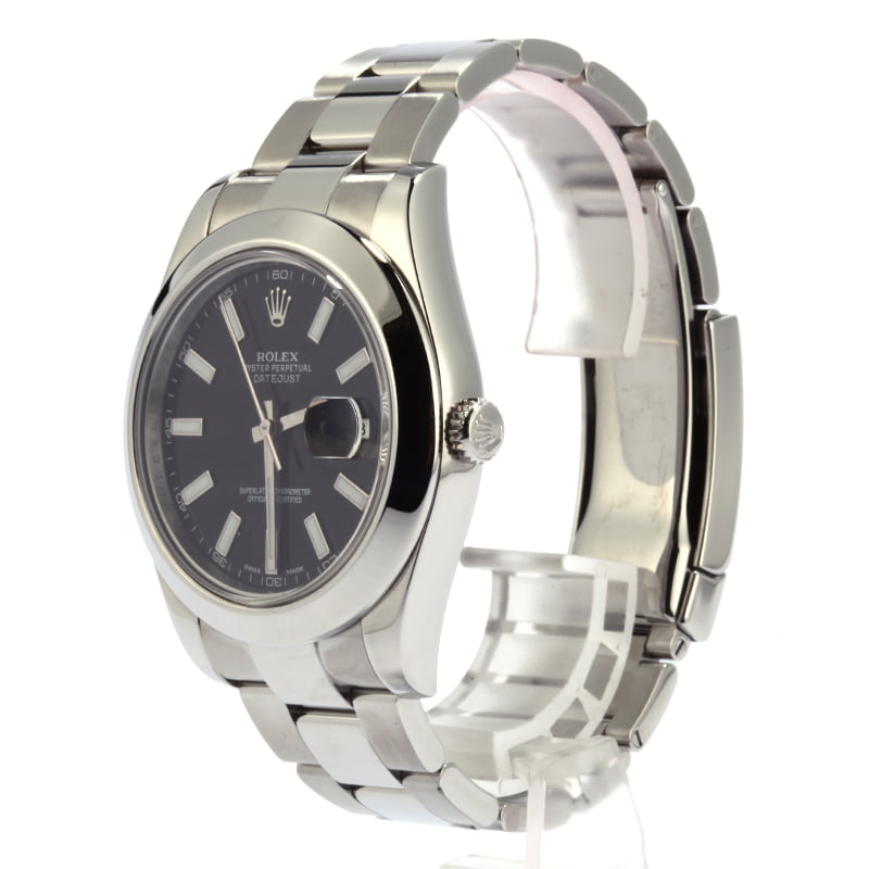 Used Rolex Datejust 116300 Black Dial 41MM