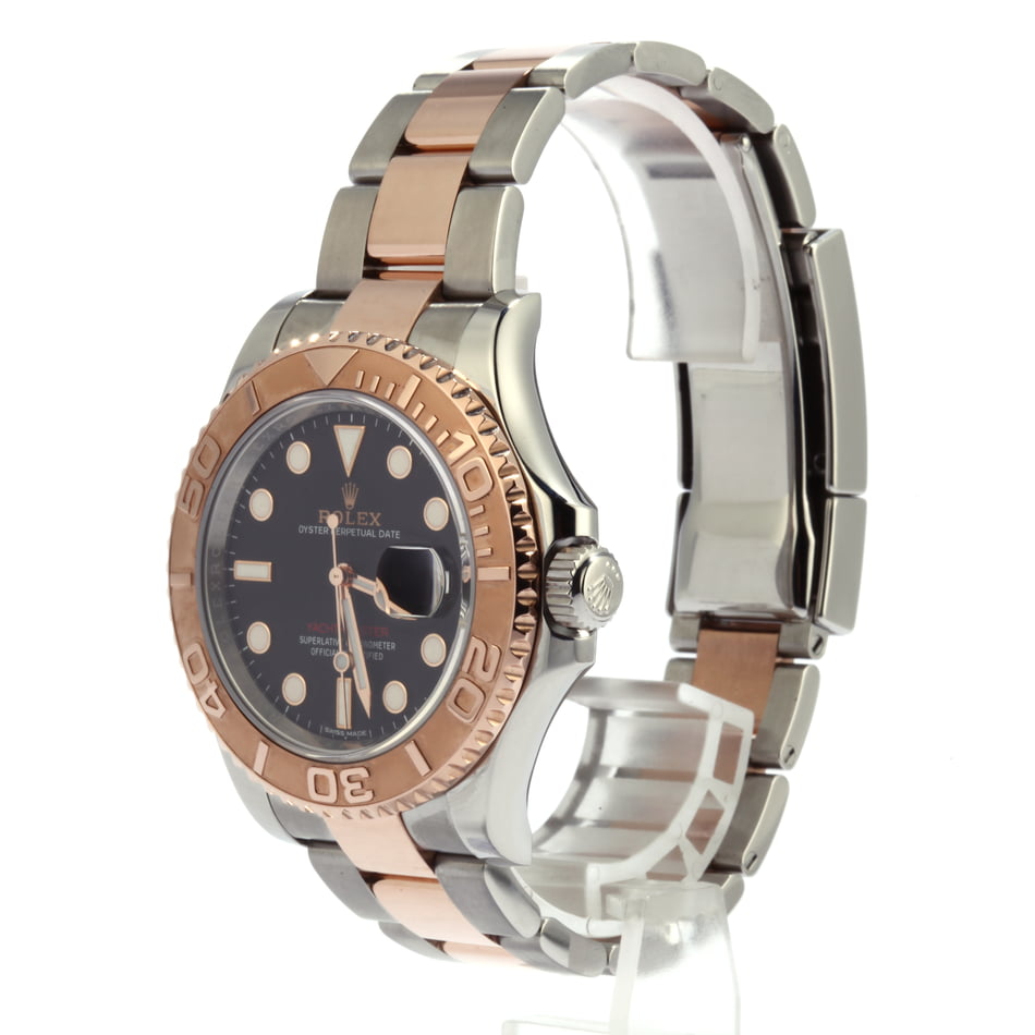 Used Rolex Yacht-Master 116621 Two Tone Everose Oyster Band