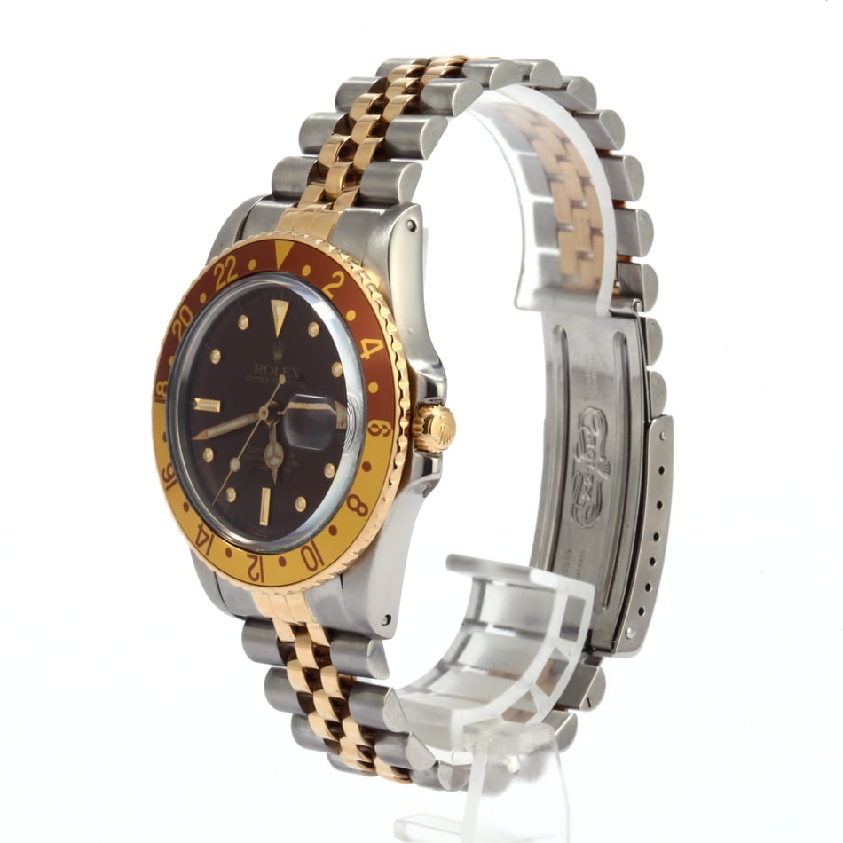 Pre-Owned Rolex GMT-Master 16753 'Root Beer' Insert