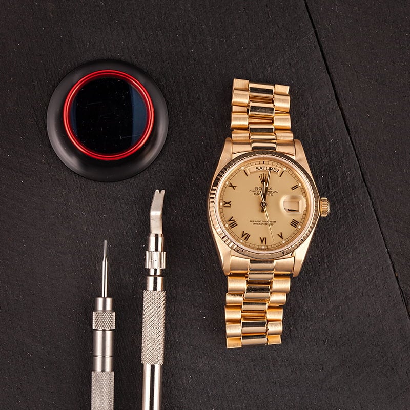 Pre-Owned Rolex President 18038 Ch