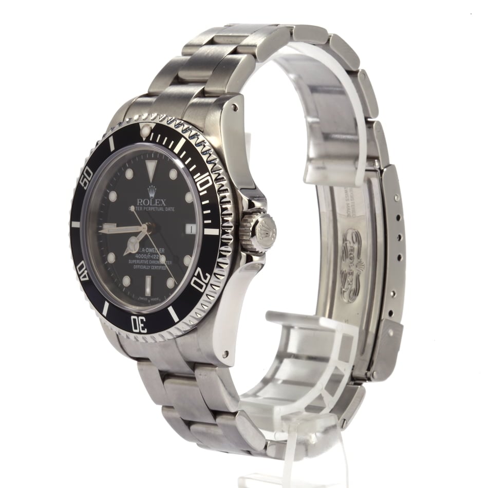 Pre-Owned Rolex Sea-Dweller 16600 Black Dial Watch T