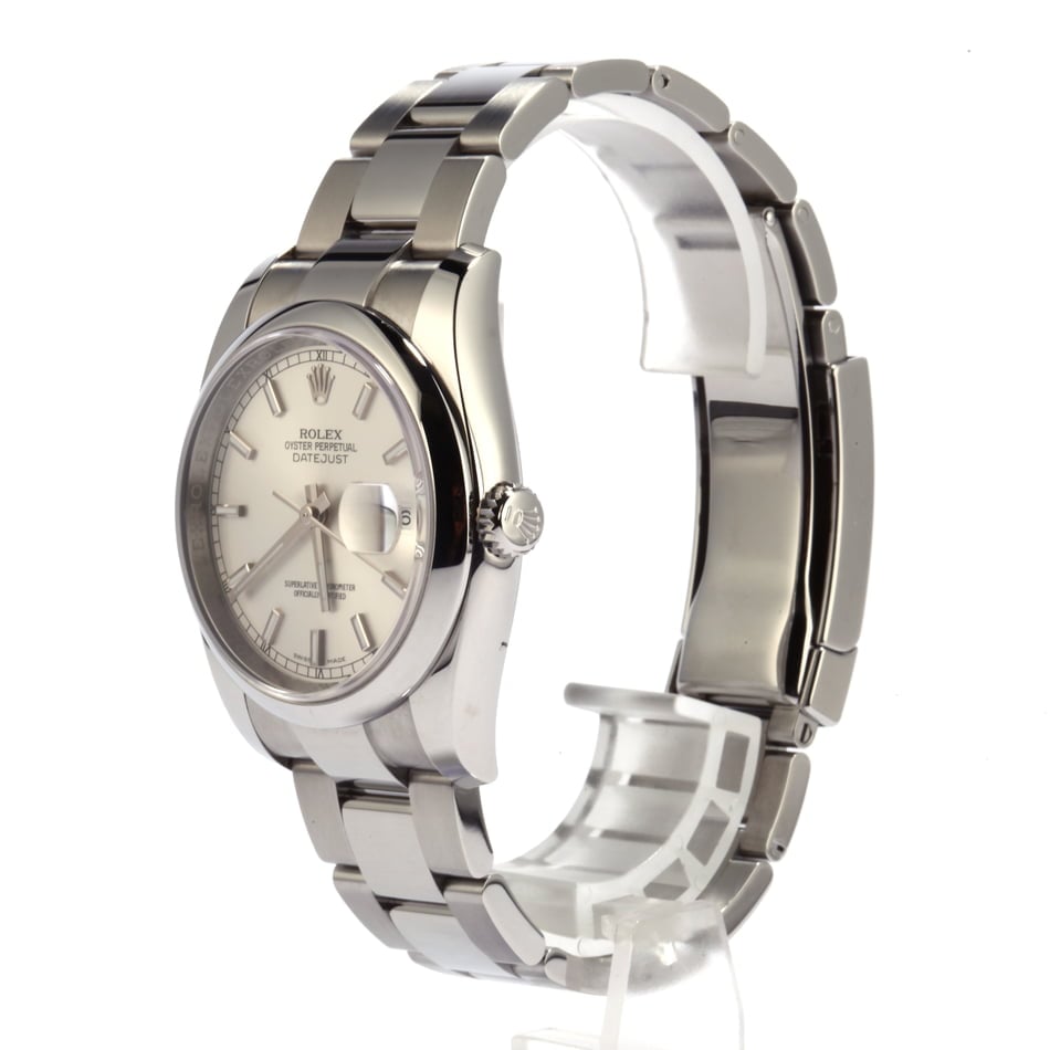 Pre-Owned Rolex Datejust 116200 Silver Dial