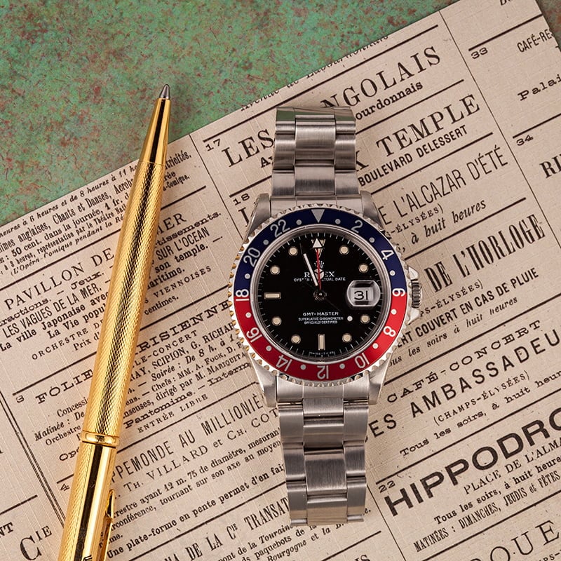 Men's Rolex GMT-Master Model 16700 Pre-Owned