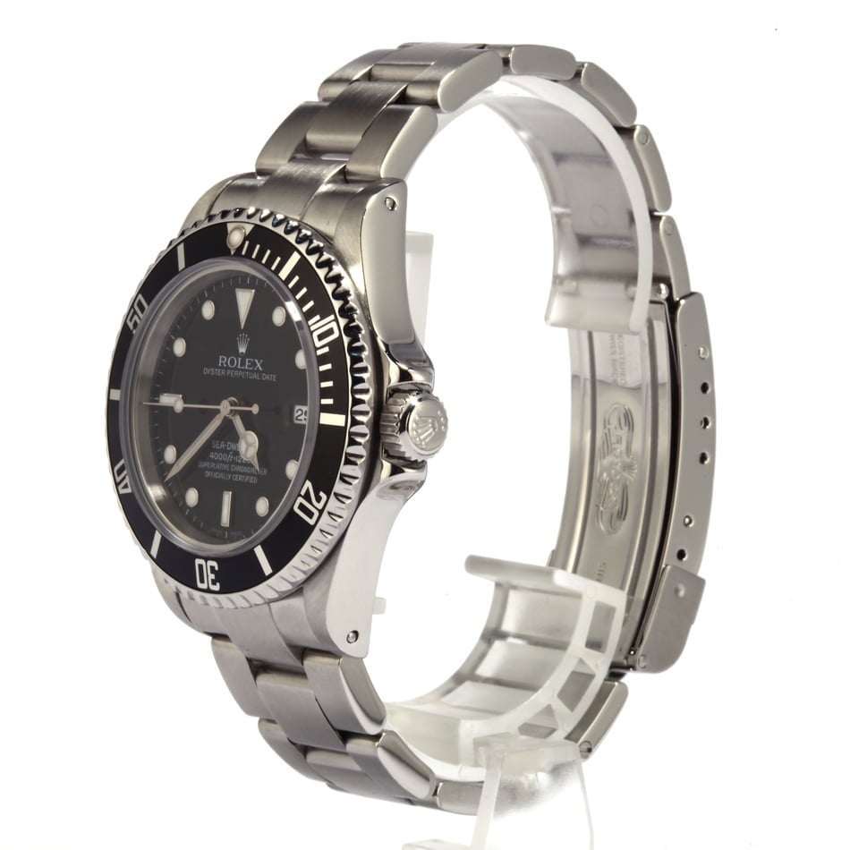 Rolex Steel Sea-Dweller 16600 Black Luminous Dial