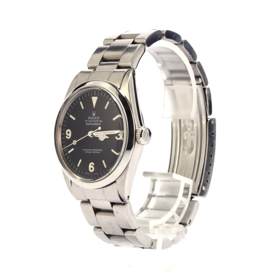 Vintage 1970 Rolex Explorer Black Dial