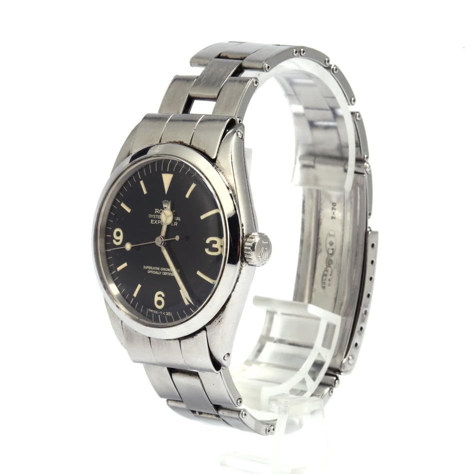 Vintage 1966 Rolex Explorer 1016 Glossy Gilt Dial