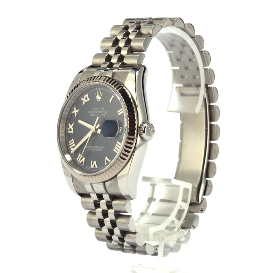 Used Rolex Datejust 116234 Blue Dial Steel Jubilee